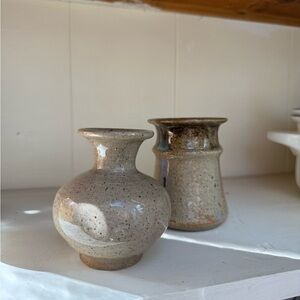 Studio art pottery Speckled Vase